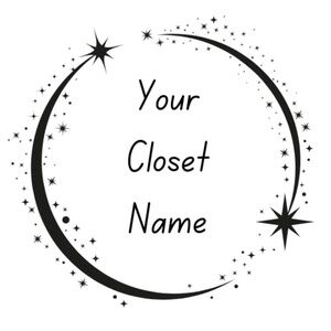 Custom closet stickers - 120